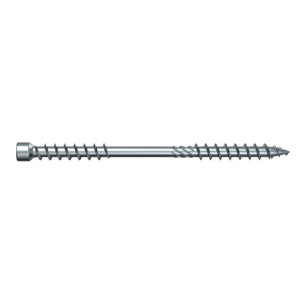 Viti torx per costruzioni FIF-ZT 8,0x435 ZPF testa ridotta, doppio filetto, zincatura bianca (50 Pz.)