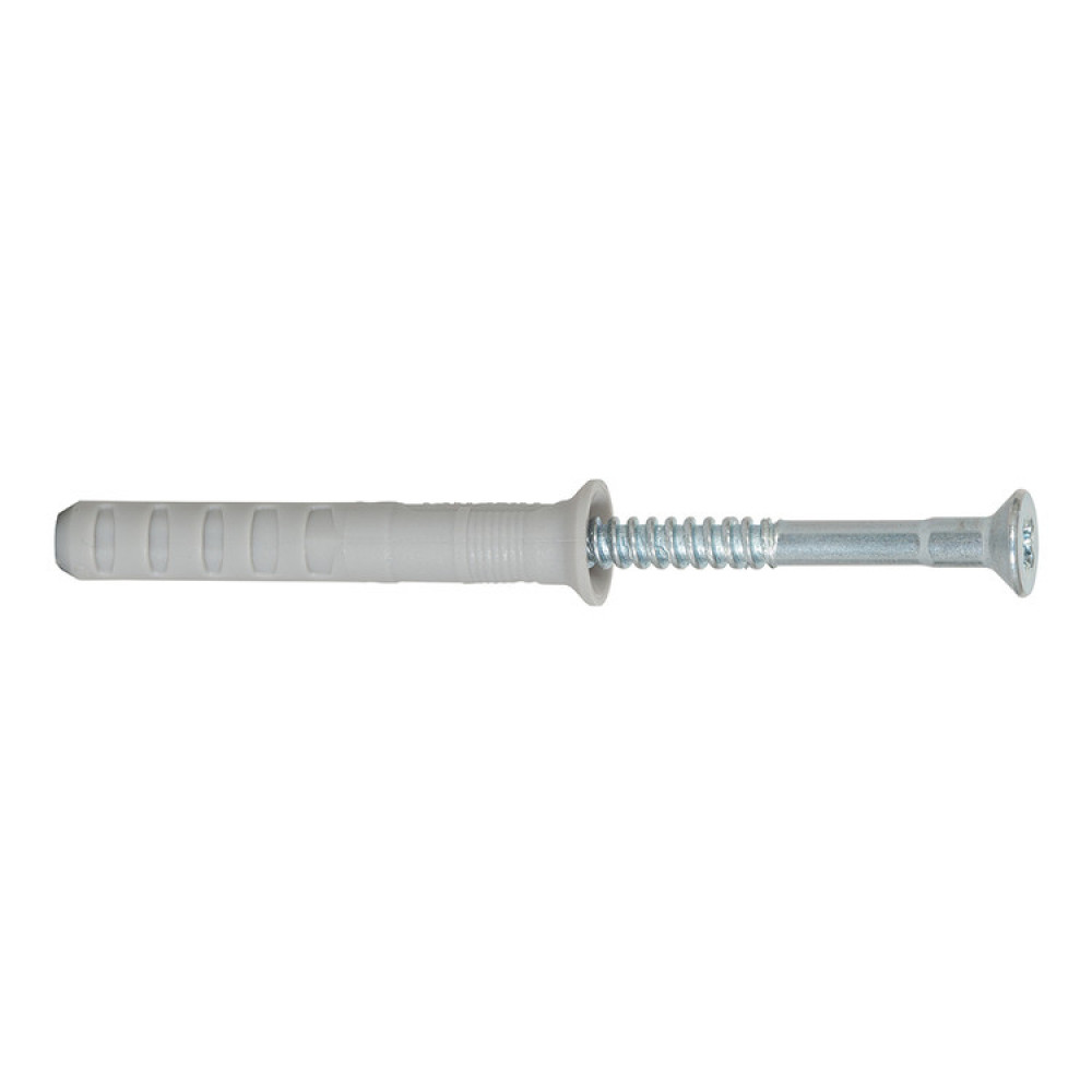 Tassello in acciao con gancio corto e rondella Diametro Ø 8 mm - conf. 100  pz