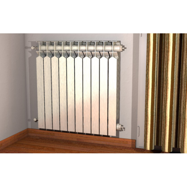 Mensola radiatori RC regolabile in verticale