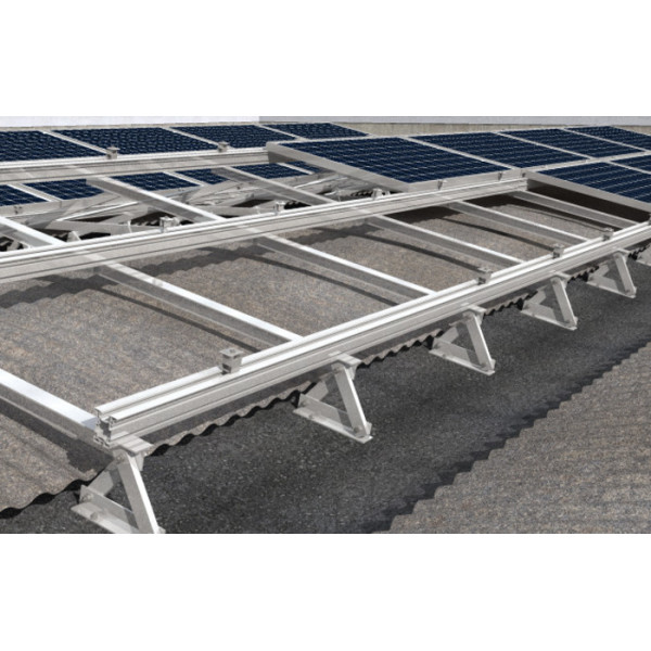 Profilo in alluminio Solar-Mid 5,25 mt